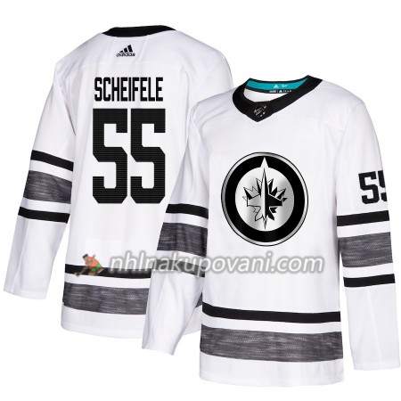 Winnipeg Jets Dresy All Star 2019 Mark Scheifele 55 Bílá 2019 NHL All-Star Adidas Authentic - Pánské Winnipeg Jets Dresy All Star 2019 Mark Scheifele 55 Bílá 2019 NHL All-Star Adidas Authentic - Pánské